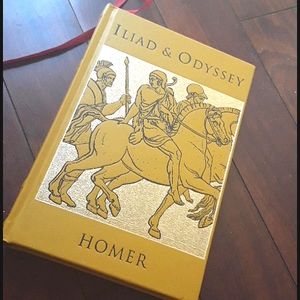 The Iliad & Odyssey book hardcover